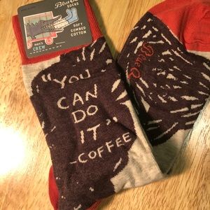 Blue Q Men’s Crew Cut Combed Cotton Socks